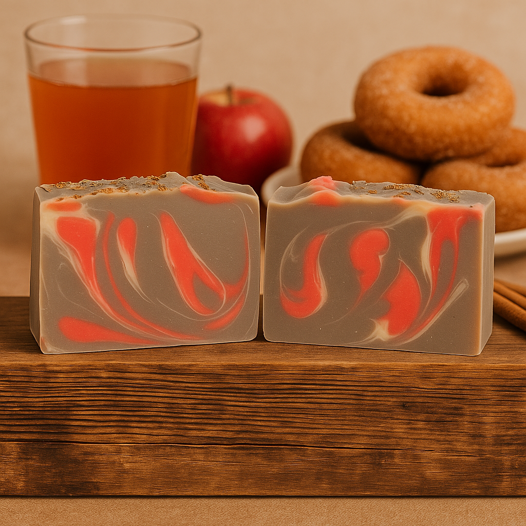 Spiced Apple Donuts Bar Soap