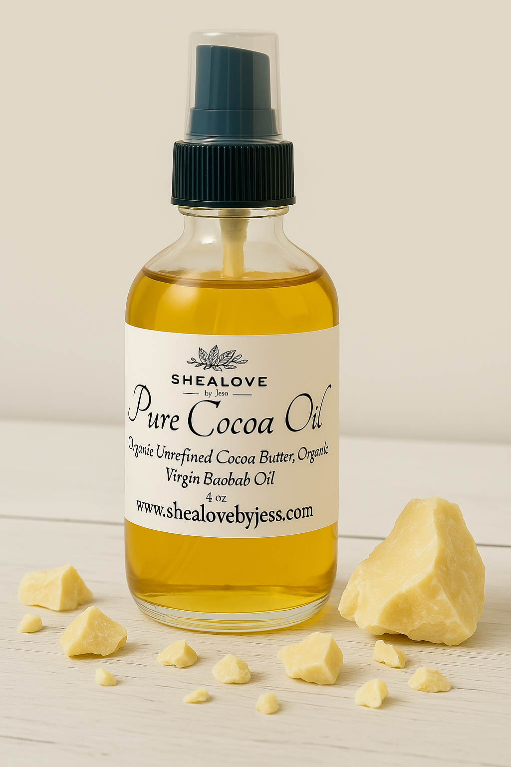 Pure Cocoa Butter Oil w/ Baobab Oil