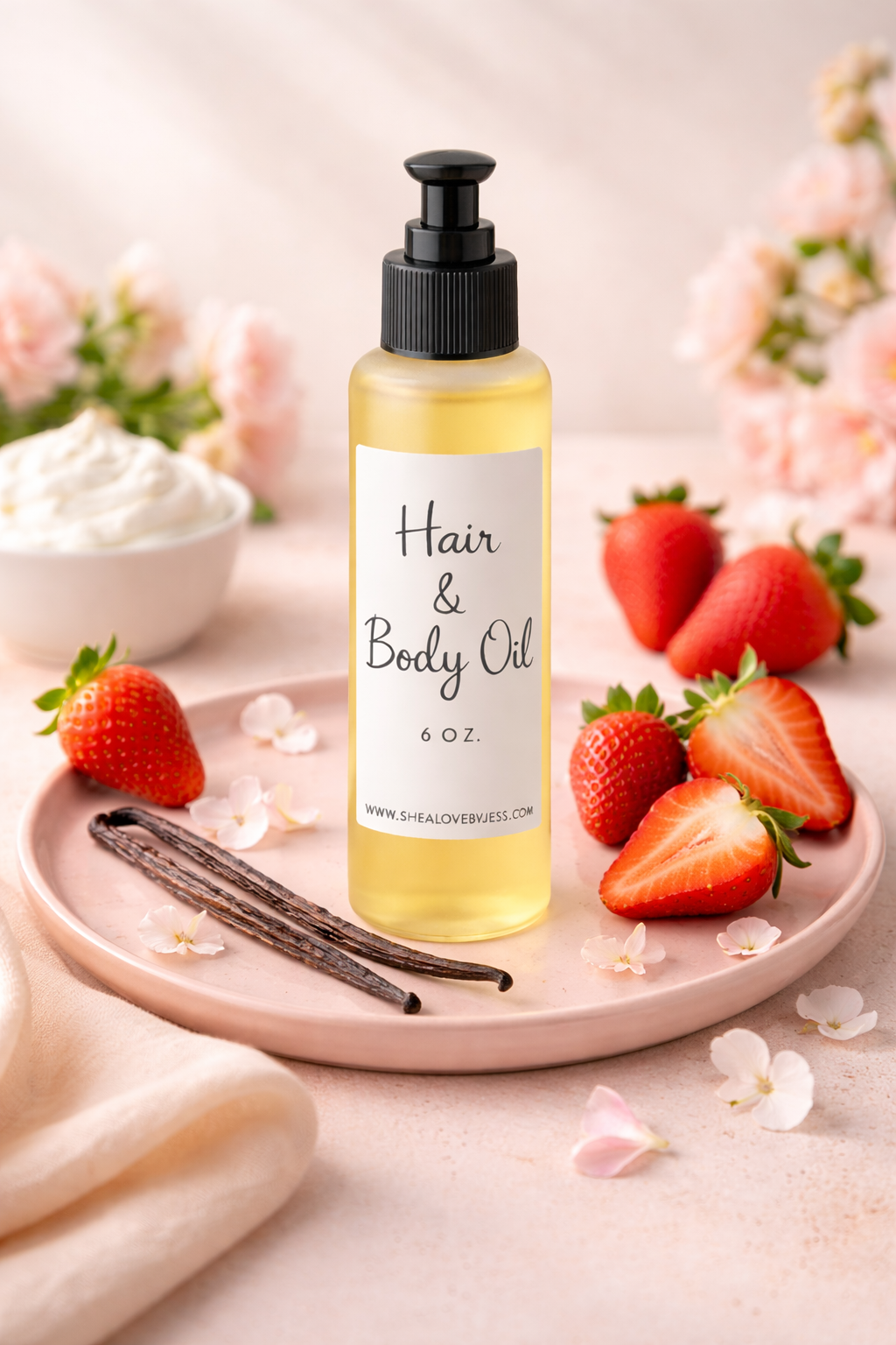 Hair & Body Oil, Spring Collection