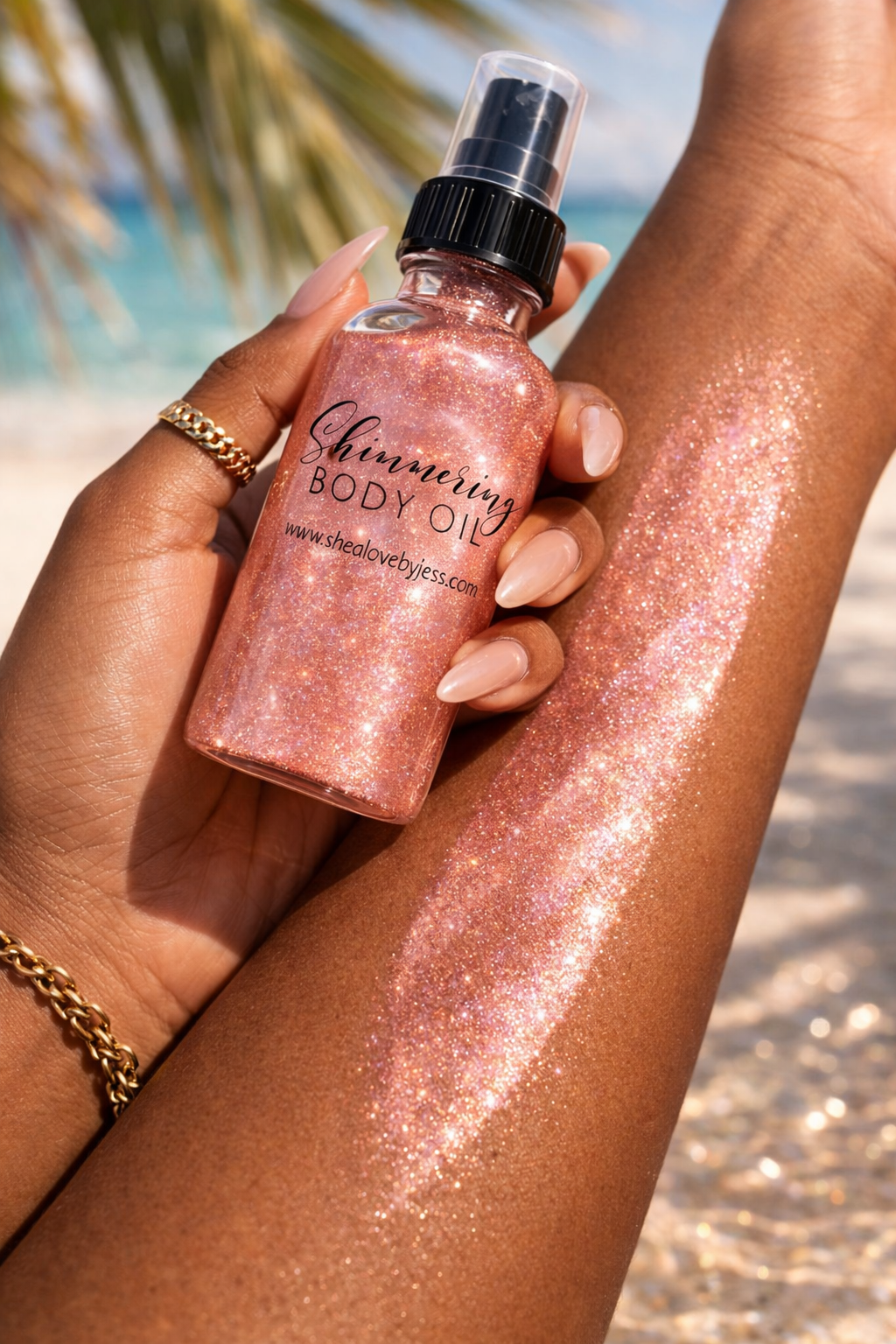 Shimmering Body Oil, Spring Collection, Limited Edition