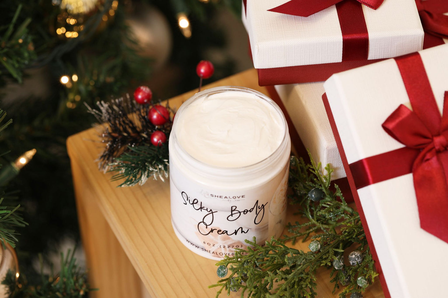 Silky Body Cream, Holiday Collection, Limited Edition