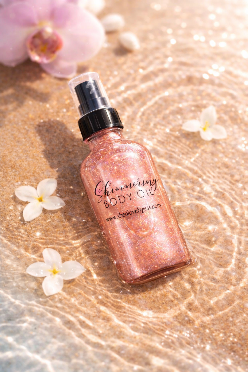 Shimmering Body Oil, Spring Collection, Limited Edition