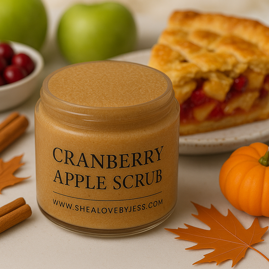 Cranberry Apple Pie Sugar Scrub