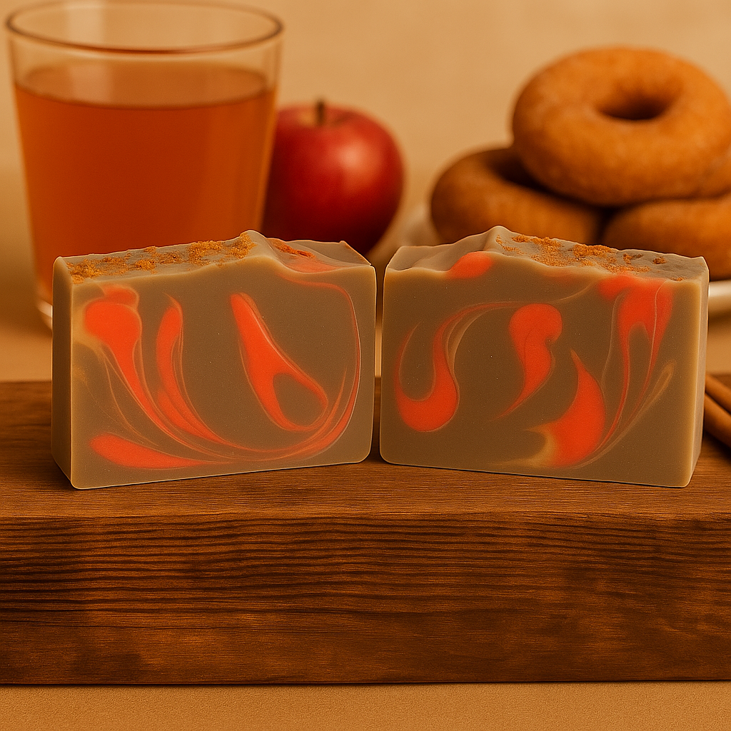Spiced Apple Donuts Bar Soap