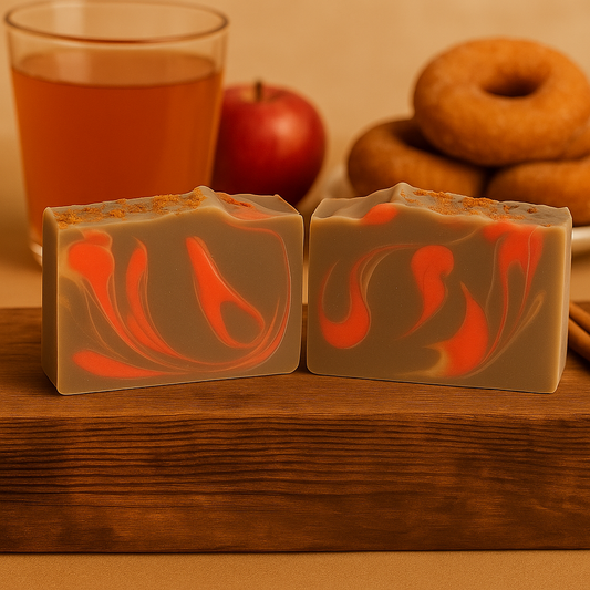 Spiced Apple Donuts Bar Soap