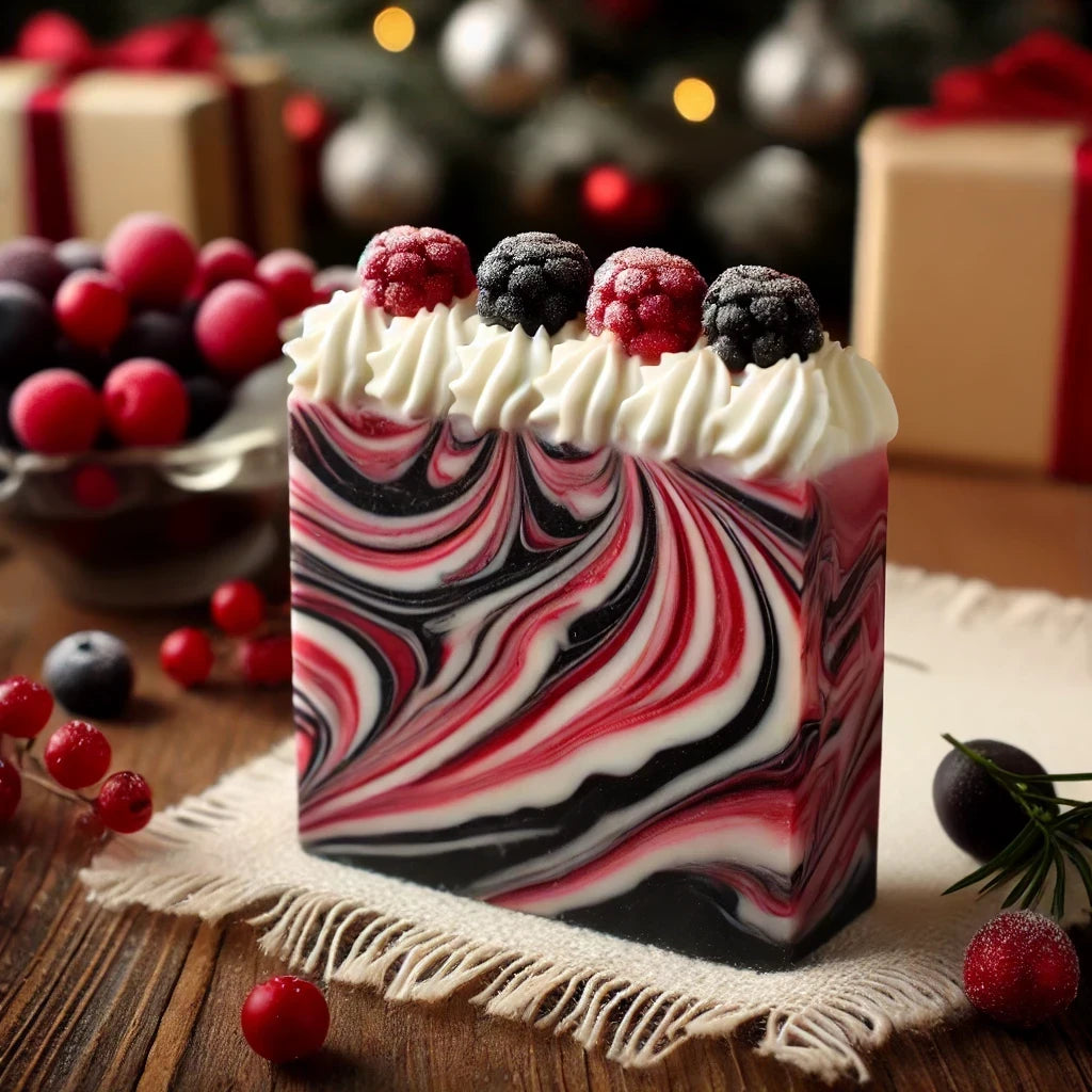 Berries & Cream Frosted Bar Soap