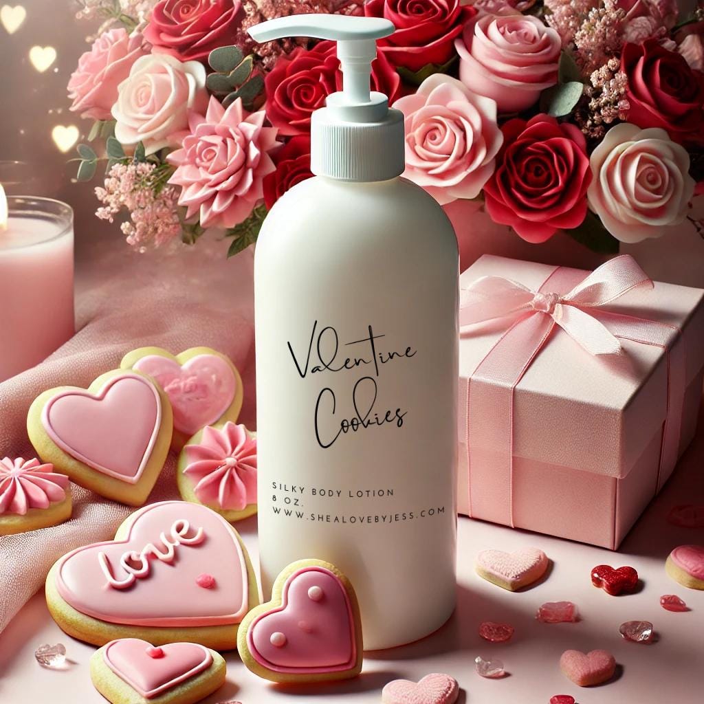 Silky Body Lotion, Valentine's Day Collection