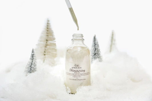 Shimmering Body Oil, Holiday Collection