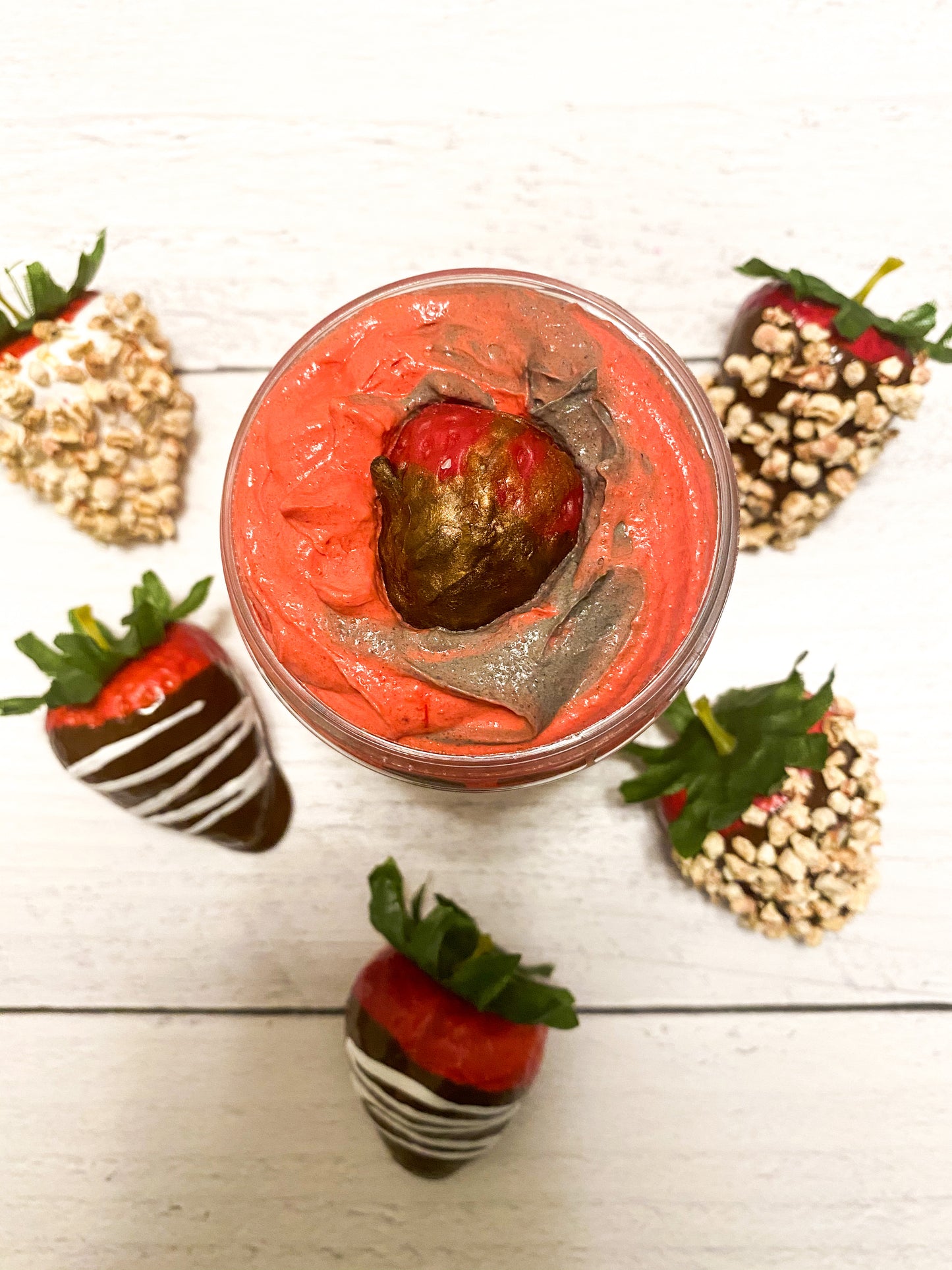 Chocolate Covered Strawberries Gift Set