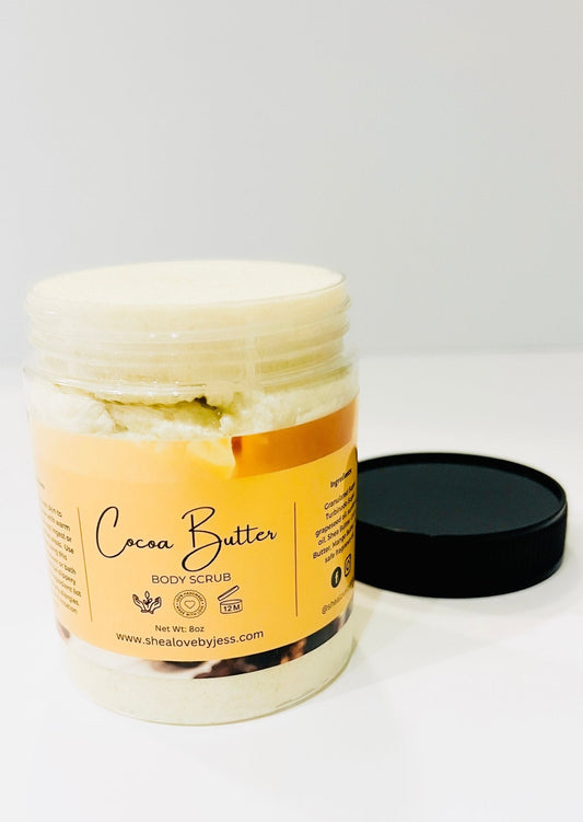 Cocoa Butter Sugar Scrub - SheaLove By Jess